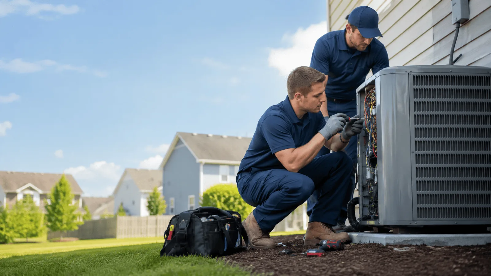 Heat Pump Installation in Hessmer, LA near me